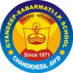 I. P. English School, Sabarmati, Ahmedabad Logo